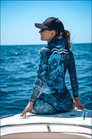 Neritic Womens 3mm Open Cell Wetsuit (BLUE TRILOBITE CAMO)