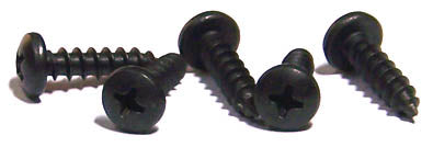 #6 x 1/2" Stainless Black Oxide Coated Screws